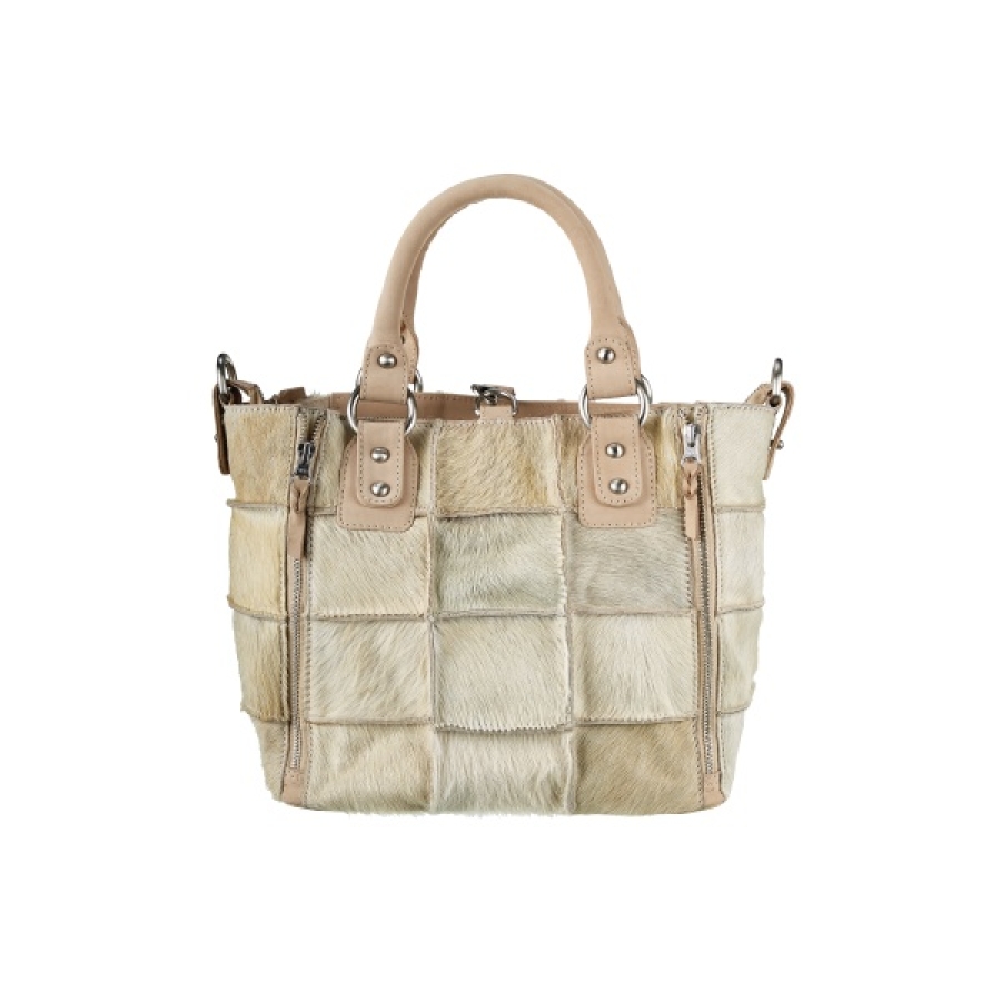 JACKIE SHERPA SAND Handtasche